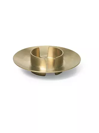 FERM LIVING | Kerzenhalter BLOCK Brass | 